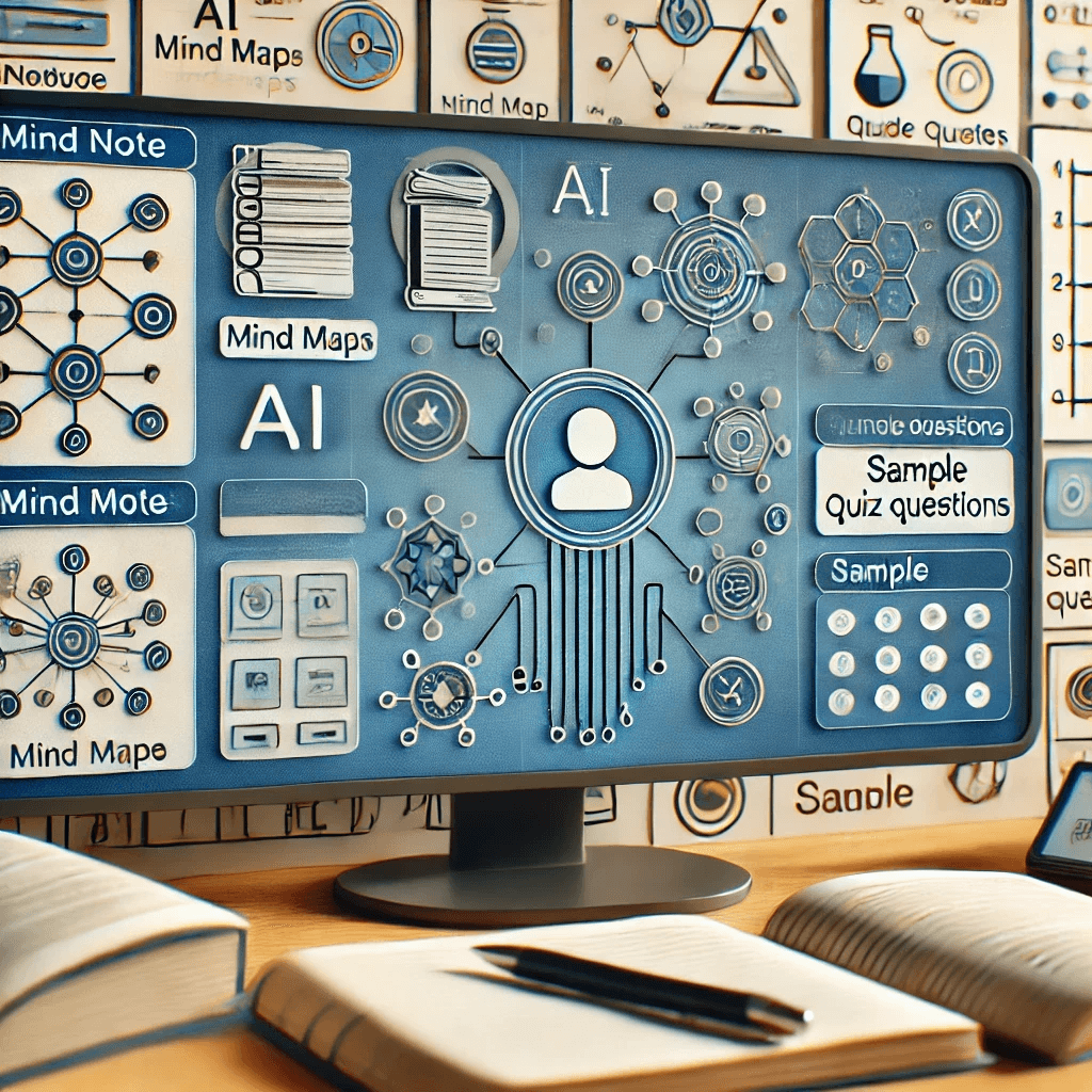 AI study tools visualization